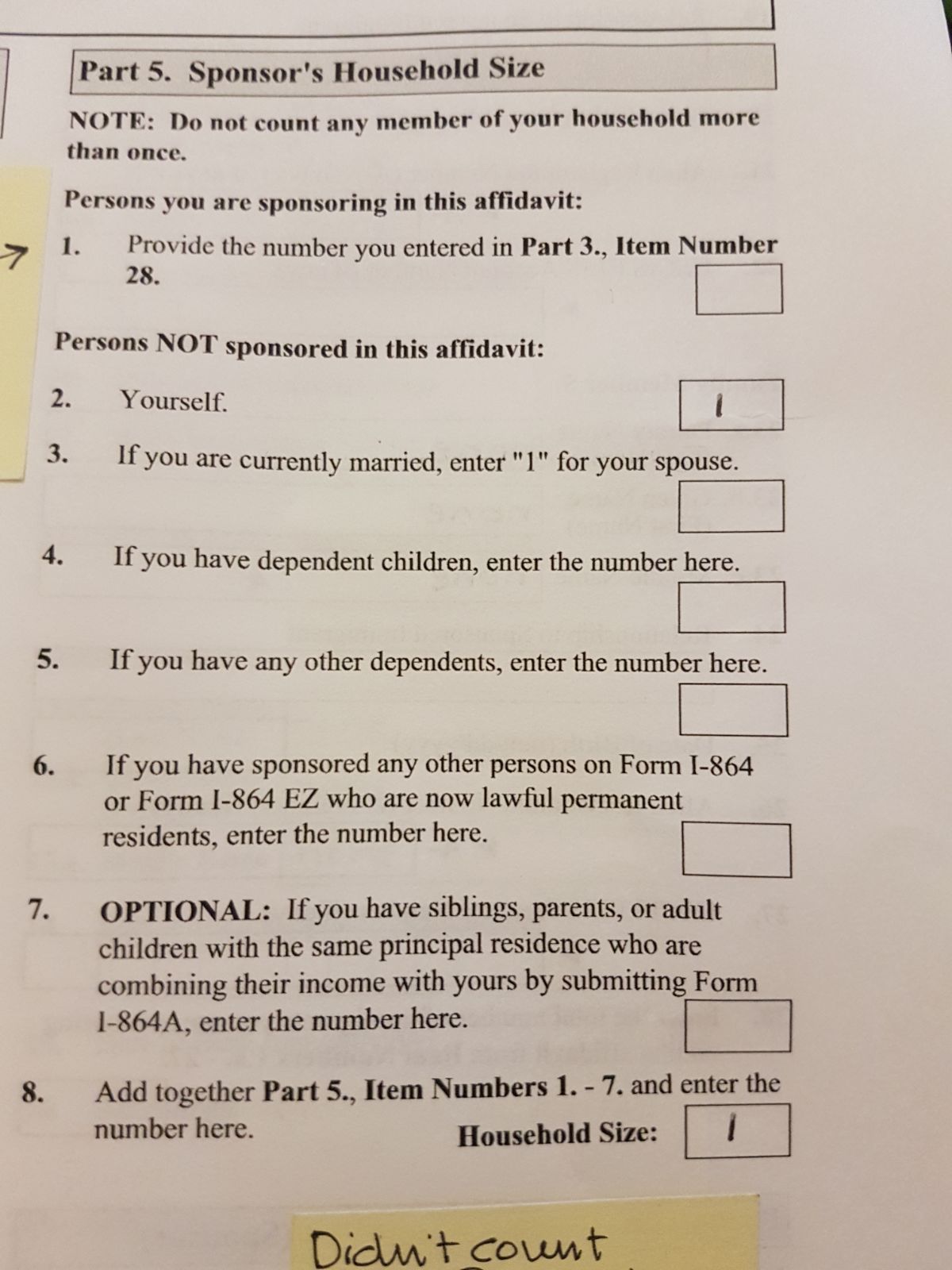 aos form i 864 household size national visa center dept of i 864 form sample for parents