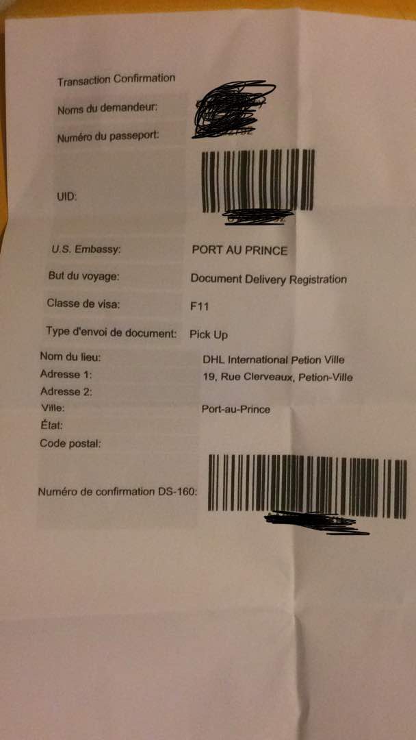 Applicants Haiti US Page K1 ... - 24 Visa Embassy - and