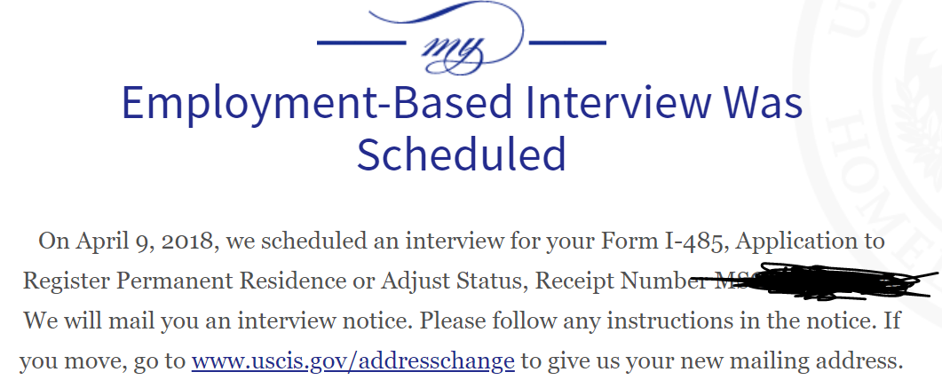 form i 485 interview was scheduled
February 15 AOS Filers - Page 15 - Adjustment of Status ... form i 485 interview was scheduled
February 15 AOS Filers - Page 15 - Adjustment of Status ...