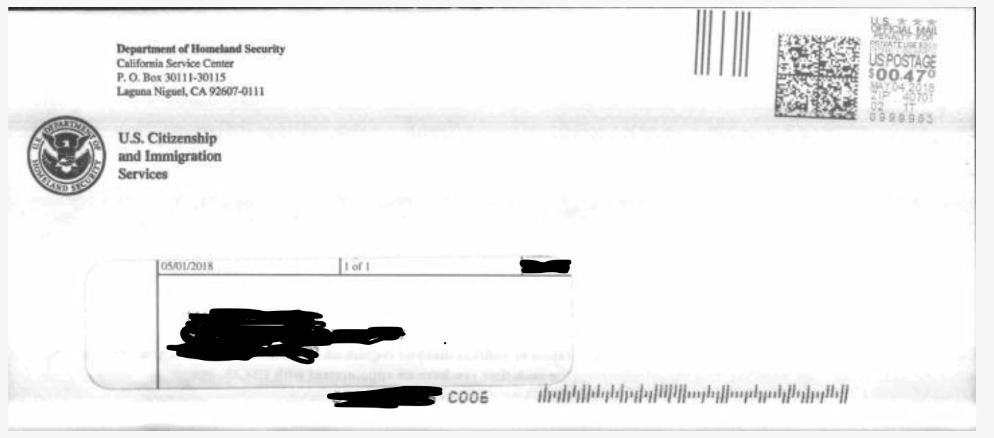 Case Was Transferred And A New Office Has Jurisdiction - Page 4 - Removing  Conditions on Residency General Discussion - VisaJourney