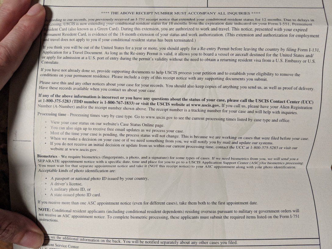 an I-797 Anyone updated ... receipt month w/18 received notice updated month ... w/18 an received receipt I-797 notice Anyone