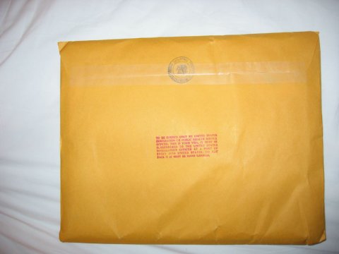 K1 Brown Envelope Side 2