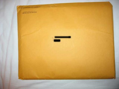 K1 Brown Envelope Side 1