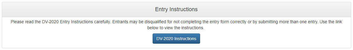 Dv lottery 2020 - Diversity Lottery Visas - VisaJourney