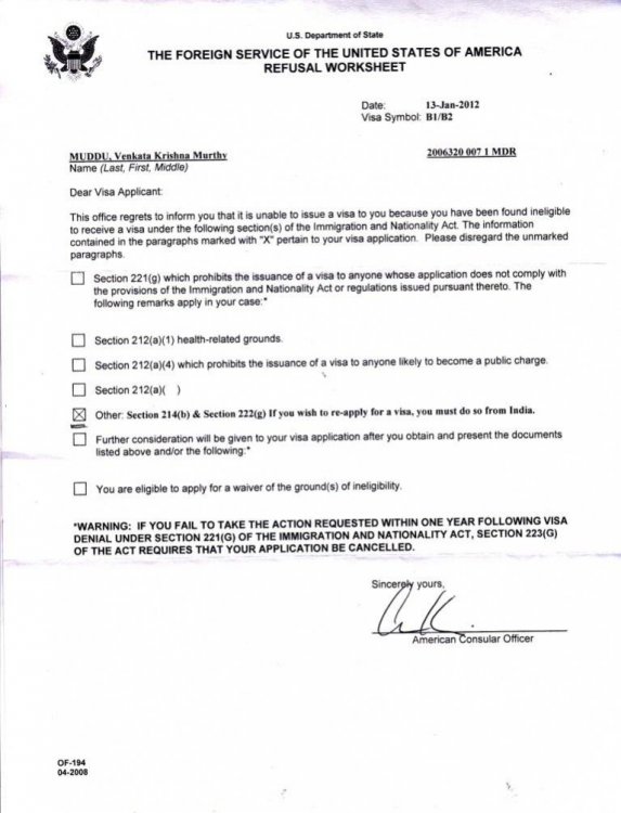 K1 visa denied, next course of action? - Page 8 - K-1 Fiance(e) Visa ...