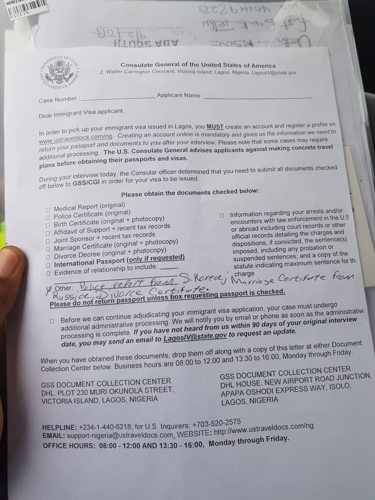 - interview Fiance(e) Filing ... and Visa K-1 Case Progress