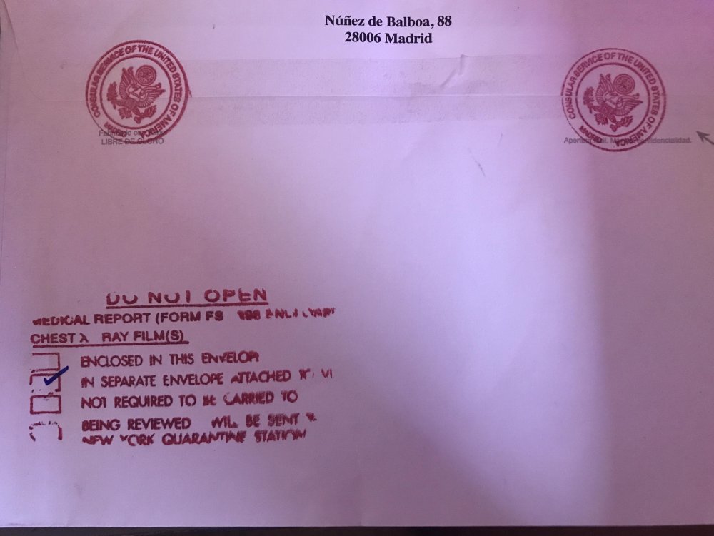 K1 AOS SEALED ENVELOPE I693 form?? Page 2 Adjustment of Status (Green Card) from K1 and K3