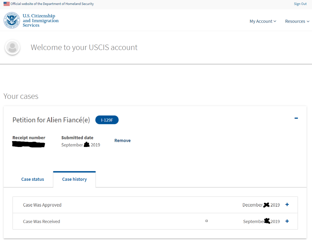 I am petitioner, this is my USCIS account, After NVC receives our I