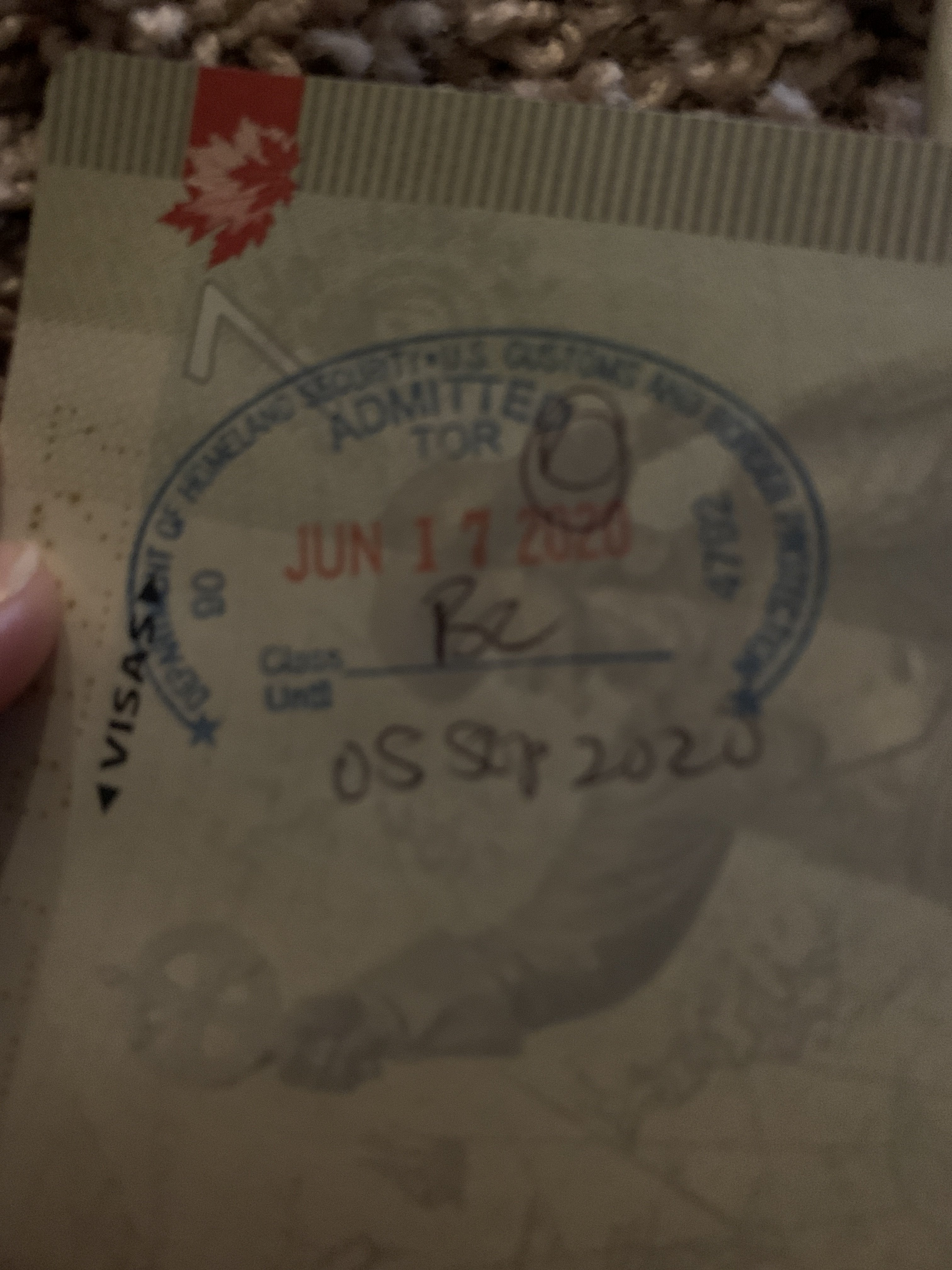 beneficiary's travel document number