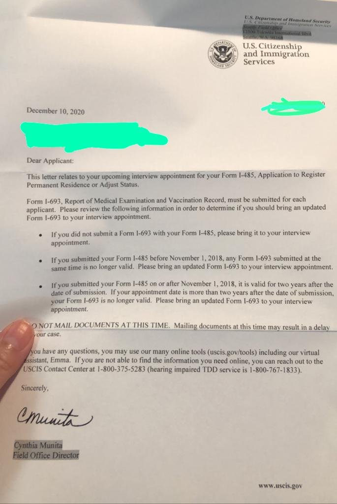 i 693 rfe cover letter sample