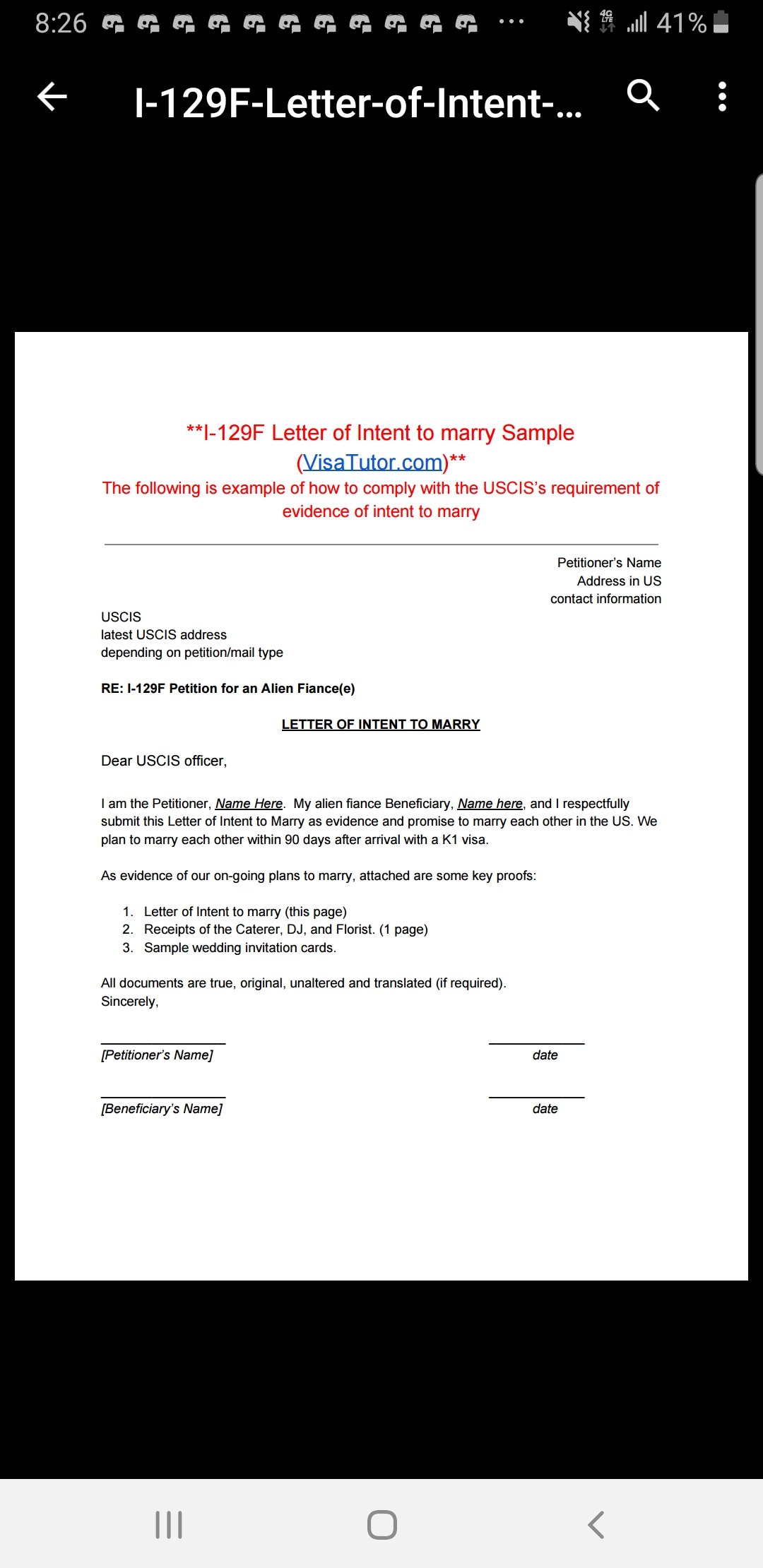 Letter Of Intent To Marry Sample Philippines Images A - vrogue.co