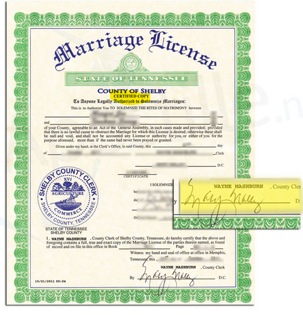 36  How Much Does A Wedding Certificate Cost In Tennessee mis