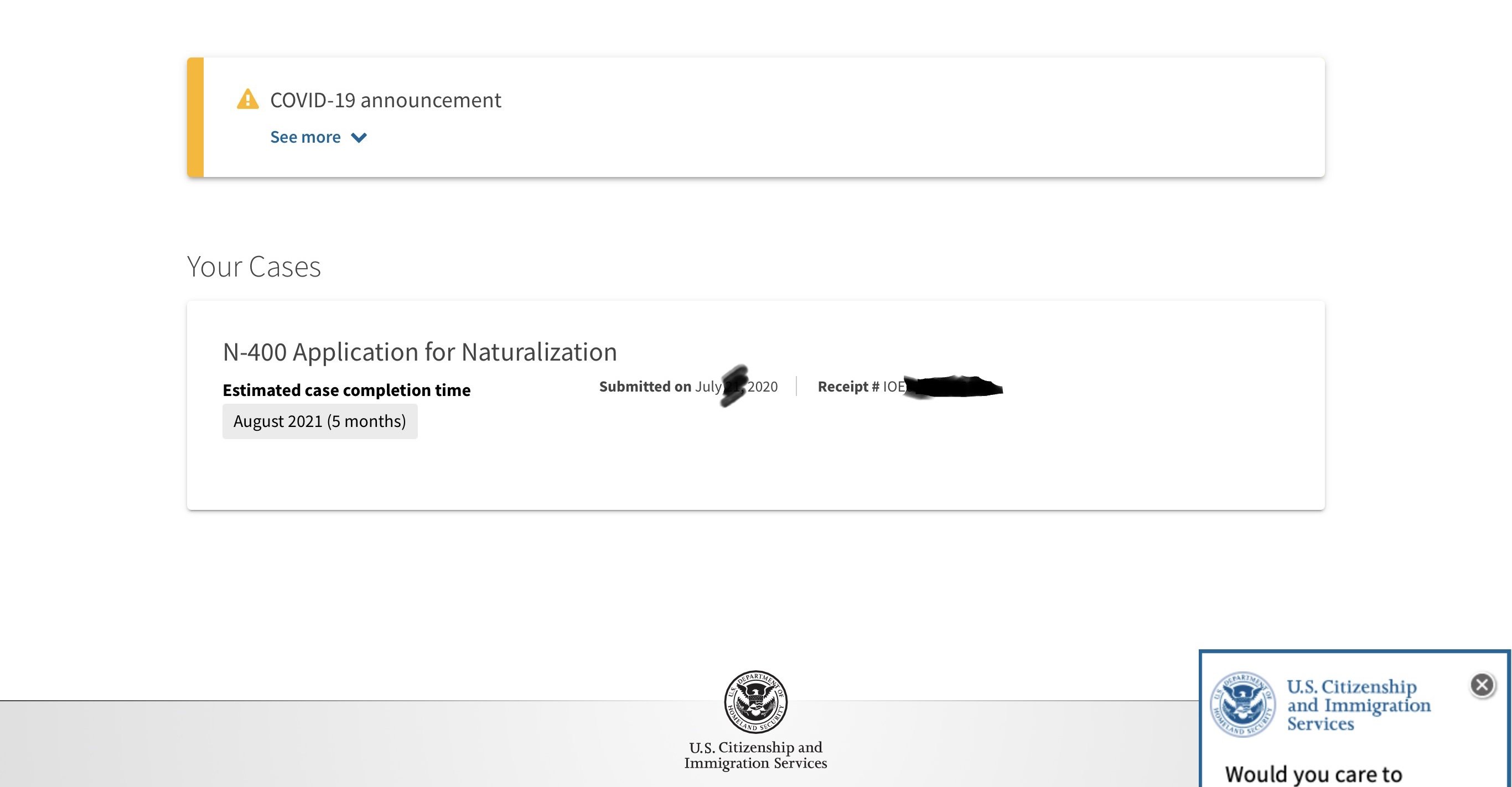 N400 filers at Minneapolis,MN Page 124 US Citizenship Case Filing
