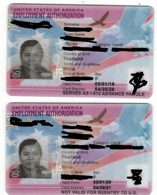 EAD Renewal Validity - Is this right? - Adjustment of Status (Green Card) from K1 and K3 Family ...