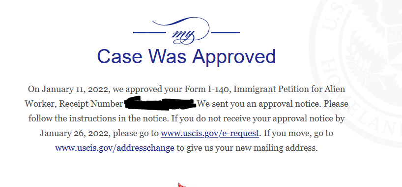 in care of name if any uscis meaning