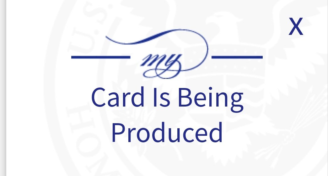 USCIS Status Changed To "Card Is Being Produced" General Immigration