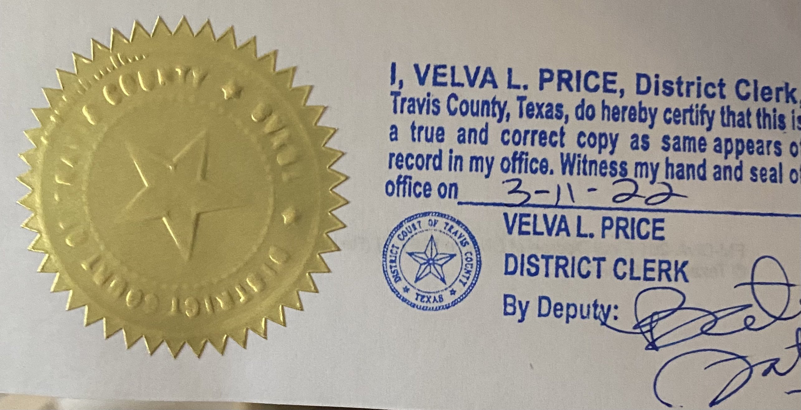 How to obtain original physical copy of Final Divorce Decree and Marriage Certificate from Texas - Effects of Major Family Changes on Immigration Benefits - VisaJourney