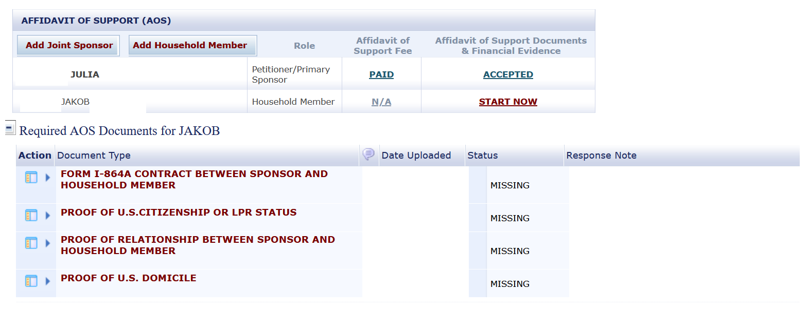 Better to use the beneficiarie's or get a joint sponsor? IR1