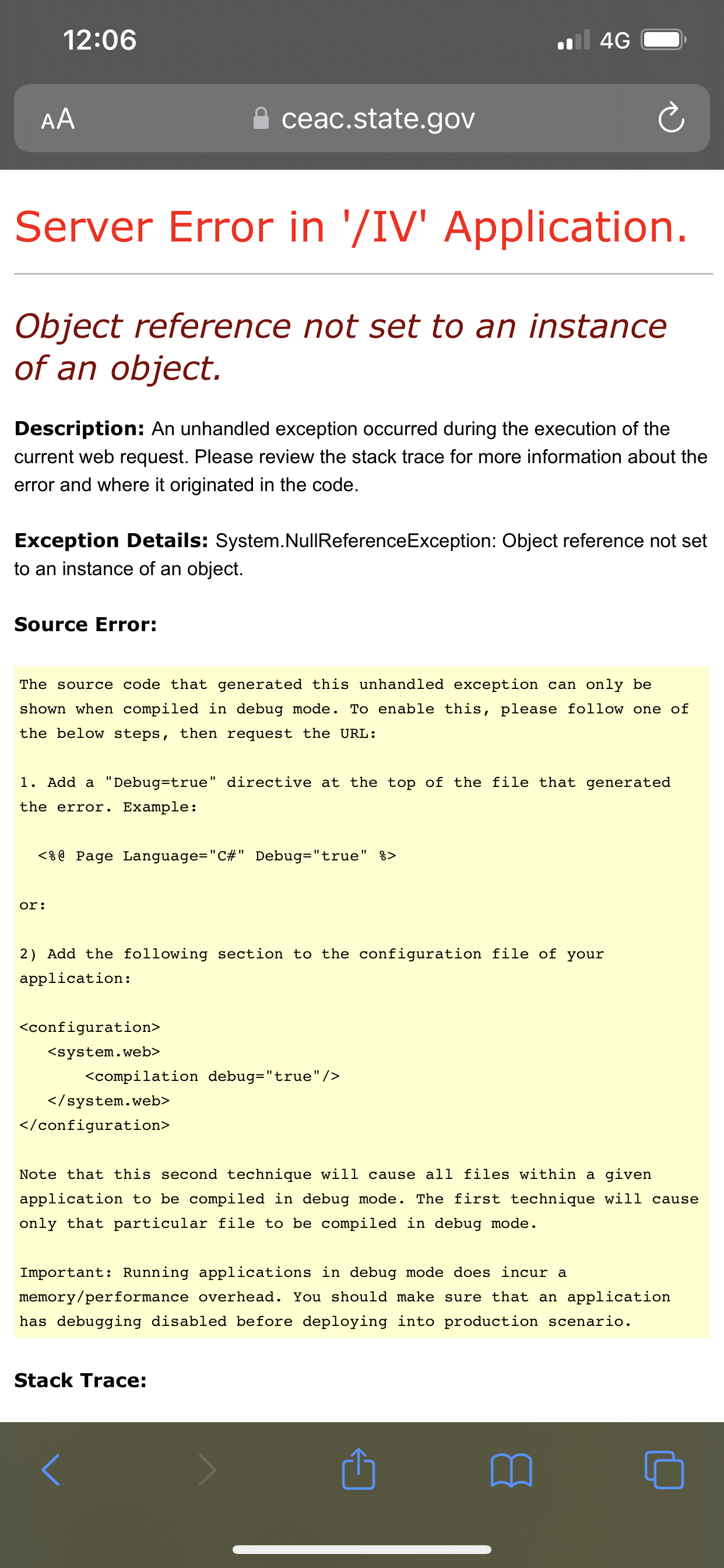 Ceac Login Iv