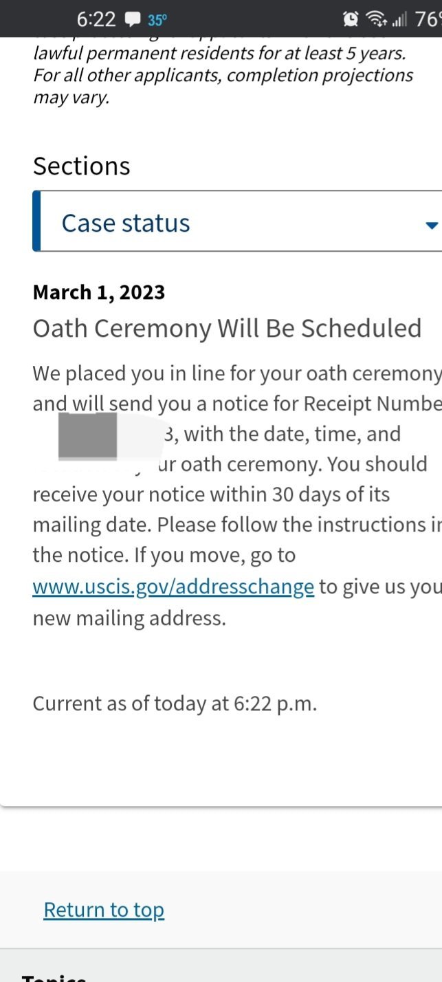 N400 October 2022 Filers Us Citizenship Case Filing And Progress